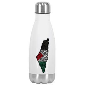 Palestine Flag Palestinian Stainless Steel Insulated Water Bottle