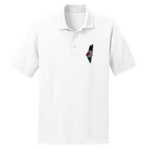 Palestine Flag Palestinian PosiCharge RacerMesh Polo