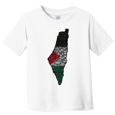 Palestine Flag Palestinian Toddler T-Shirt