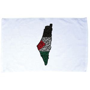 Palestine Flag Palestinian Microfiber Hand Towel