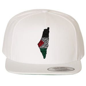 Palestine Flag Palestinian Wool Snapback Cap