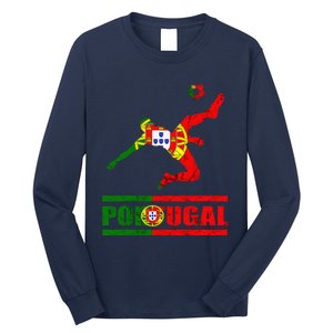 Portuguese Flag Portugal Soccer Portuguese Pride Portugal Long Sleeve Shirt