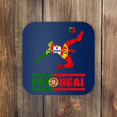 Portuguese Flag Portugal Soccer Portuguese Pride Portugal Coaster