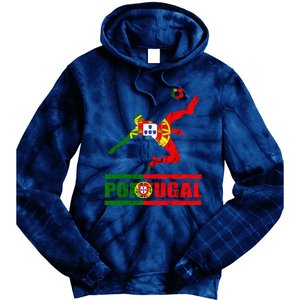 Portuguese Flag Portugal Soccer Portuguese Pride Portugal Tie Dye Hoodie