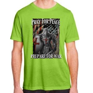 Pray For Peace Prepare For Freedom Believe Adult ChromaSoft Performance T-Shirt