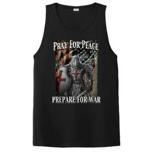 Pray For Peace Prepare For Freedom Believe PosiCharge Competitor Tank