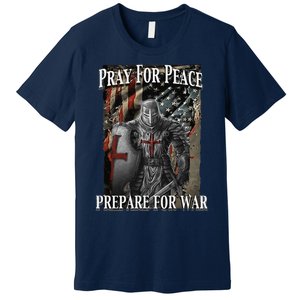 Pray For Peace Prepare For Freedom Believe Premium T-Shirt