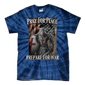 Pray For Peace Prepare For Freedom Believe Tie-Dye T-Shirt