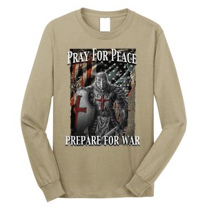 Pray For Peace Prepare For Freedom Believe Long Sleeve Shirt