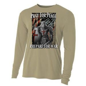 Pray For Peace Prepare For Freedom Believe Cooling Performance Long Sleeve Crew