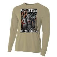 Pray For Peace Prepare For Freedom Believe Cooling Performance Long Sleeve Crew