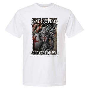 Pray For Peace Prepare For Freedom Believe Garment-Dyed Heavyweight T-Shirt