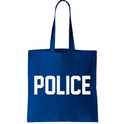 Police For Police Officer Halloween Costume Tote Bag