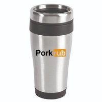 Porkrub Funny Pork Rub 16oz Travel Tumbler