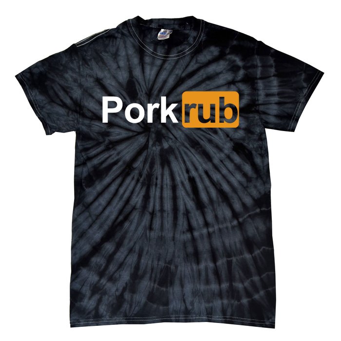 Porkrub Funny Pork Rub Tie-Dye T-Shirt