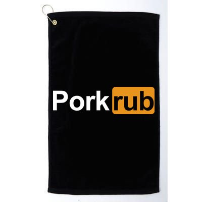 Porkrub Funny Pork Rub Golf Towel