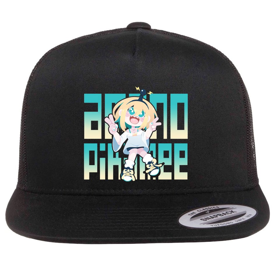 Pikamee Fun Flat Bill Trucker Hat