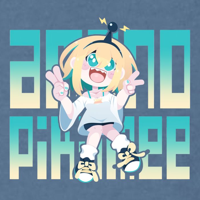 Pikamee Fun Garment-Dyed Sweatshirt