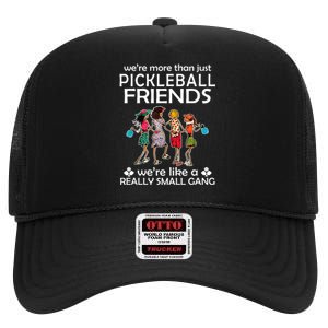 Pickleball Friends Paddleboards Really A Small Gang Enjoying High Crown Mesh Back Trucker Hat