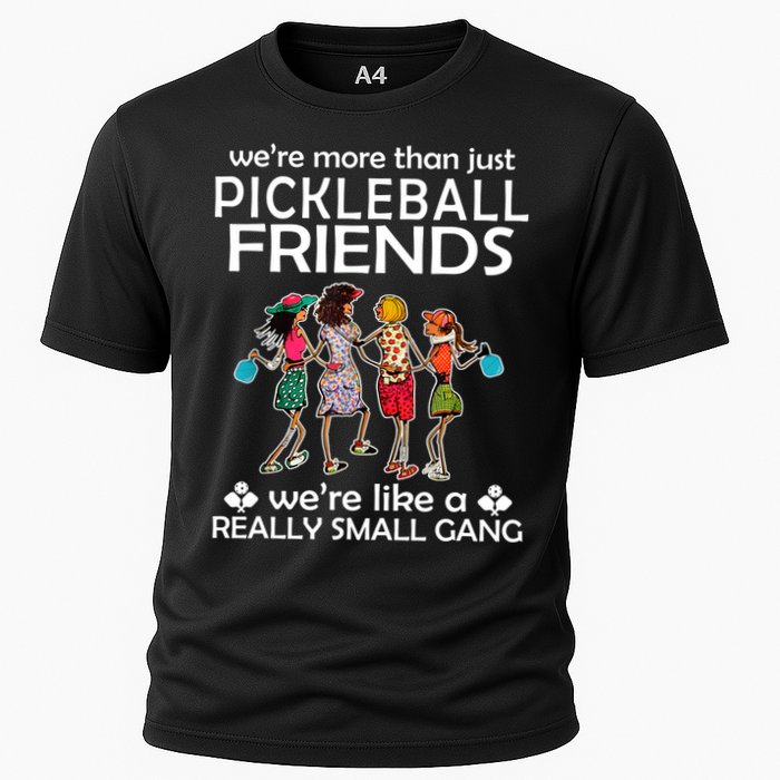 Pickleball Friends Paddleboards Really A Small Gang Enjoying Cooling Performance Crew T-Shirt