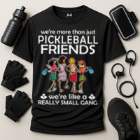 Pickleball Friends Paddleboards Really A Small Gang Enjoying Cooling Performance Crew T-Shirt