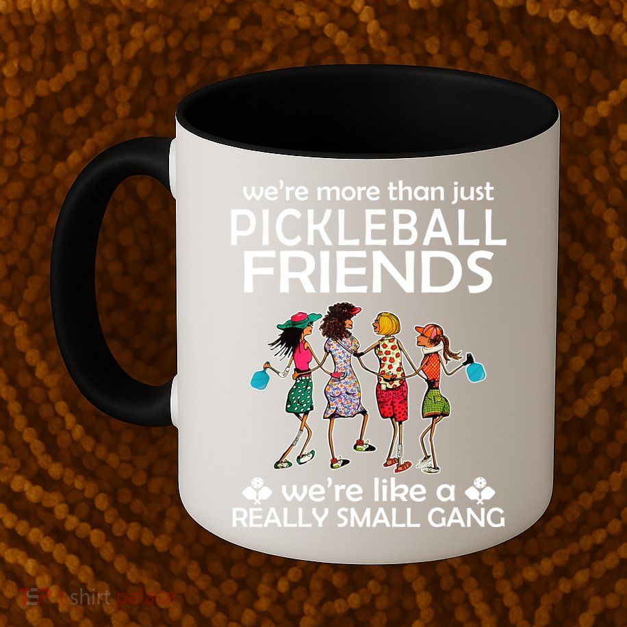 Pickleball Friends Paddleboards Really A Small Gang Enjoying Mug