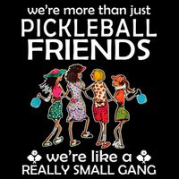 Pickleball Friends Paddleboards Really A Small Gang Enjoying Drawstring Bag