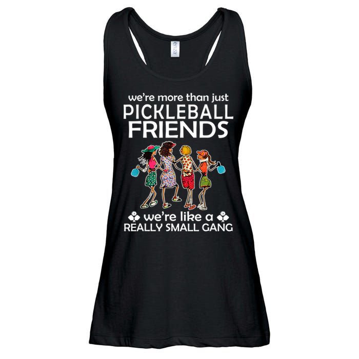 Pickleball Friends Paddleboards Really A Small Gang Enjoying Ladies Essential Flowy Tank