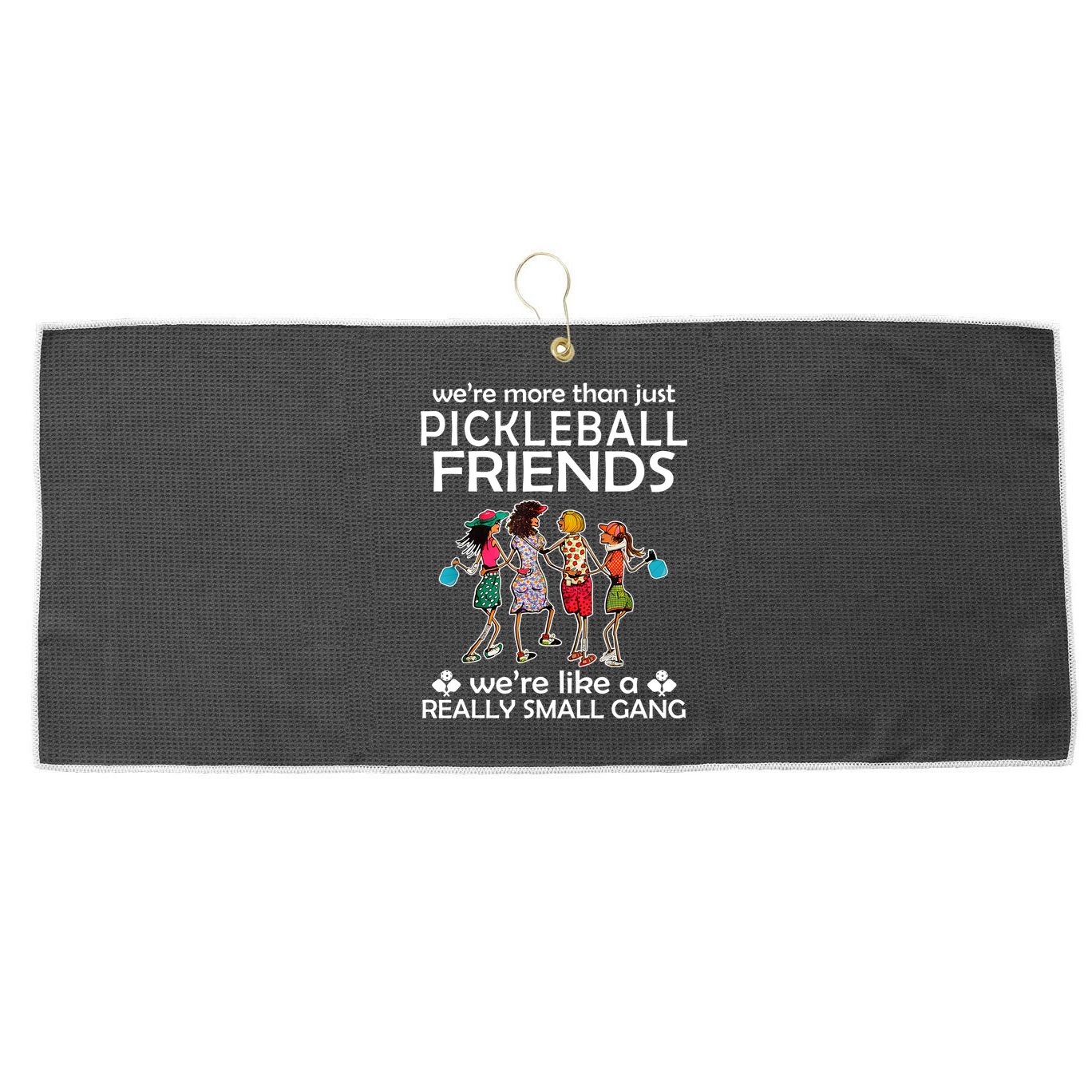 Pickleball Friends Paddleboards Really A Small Gang Enjoying Large Microfiber Waffle Golf Towel