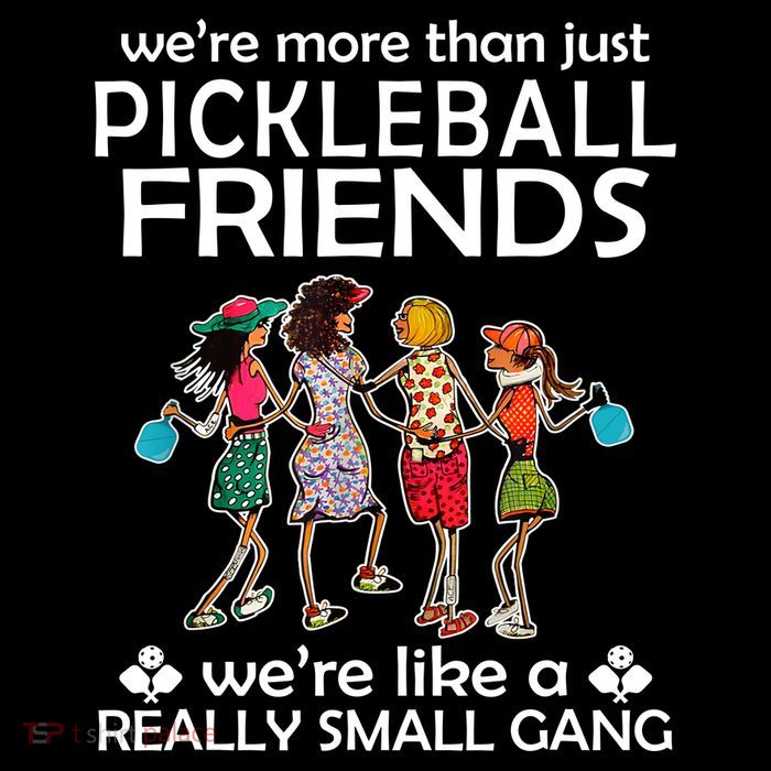 Pickleball Friends Paddleboards Really A Small Gang Enjoying Premium T-Shirt