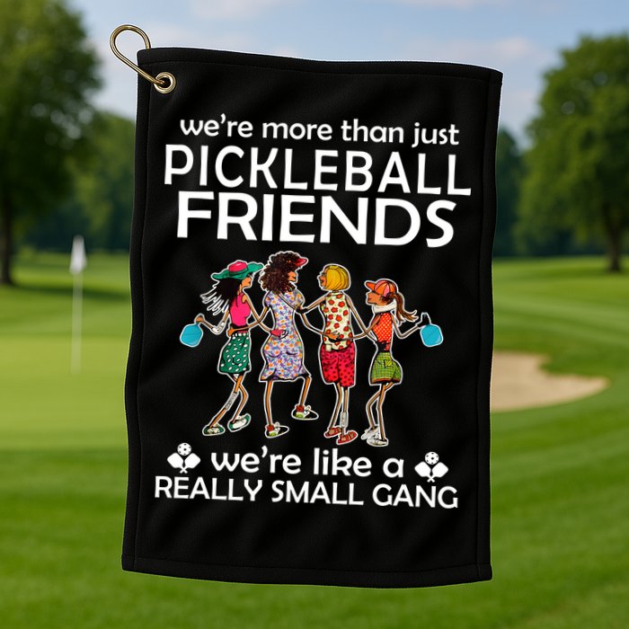 Pickleball Friends Paddleboards Really A Small Gang Enjoying Golf Towel