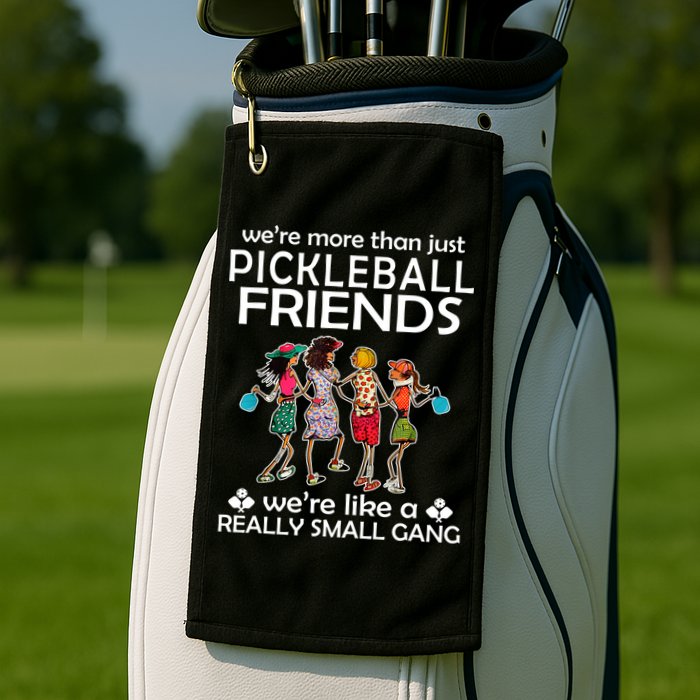Pickleball Friends Paddleboards Really A Small Gang Enjoying Golf Towel
