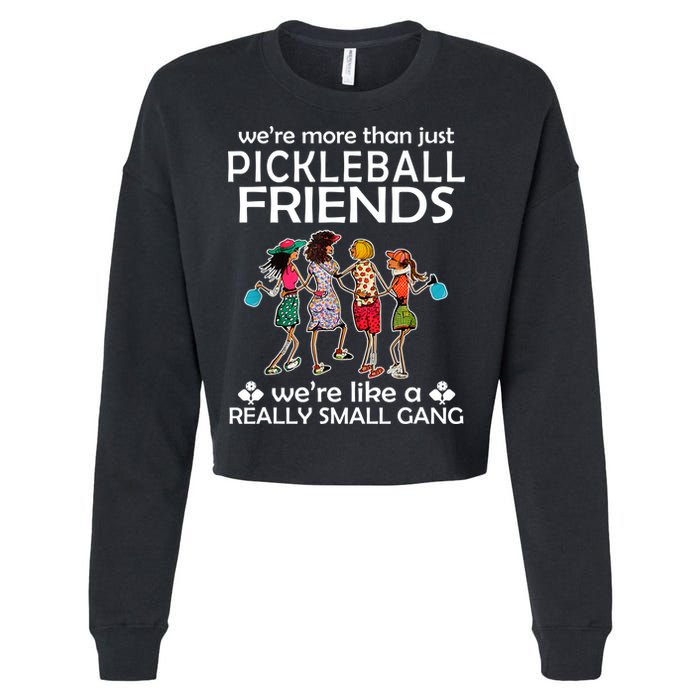 Pickleball Friends Paddleboards Really A Small Gang Enjoying Cropped Pullover Crew