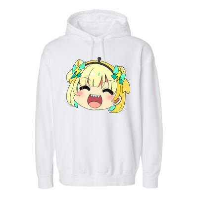 Pikamee Face Garment-Dyed Fleece Hoodie