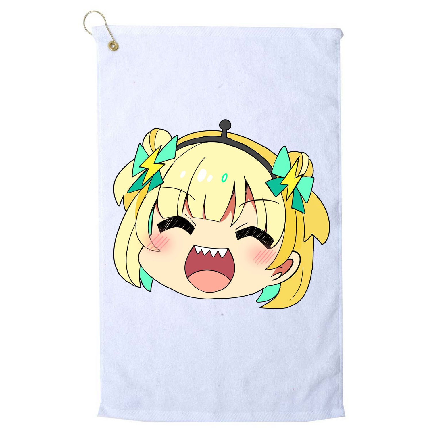 Pikamee Face Golf Towel