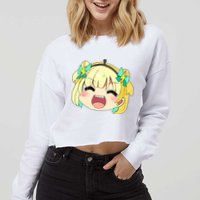 Pikamee Face Cropped Pullover Crew