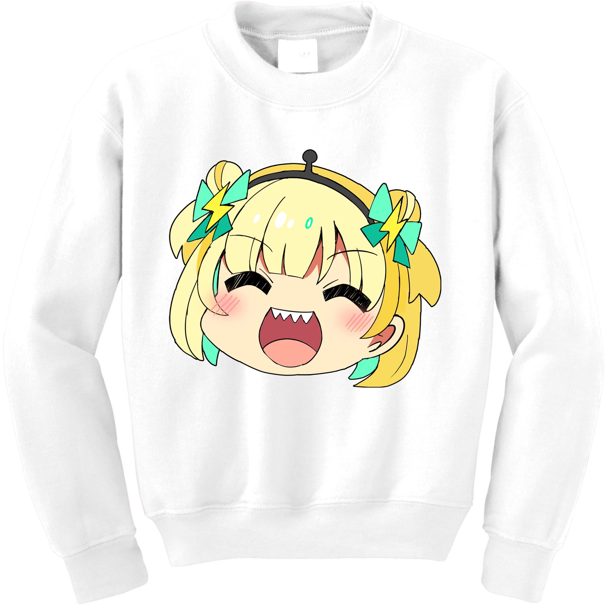 Pikamee Face Kids Sweatshirt