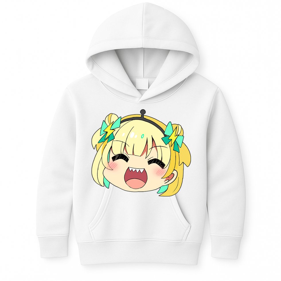 Pikamee Face Kids Hoodie