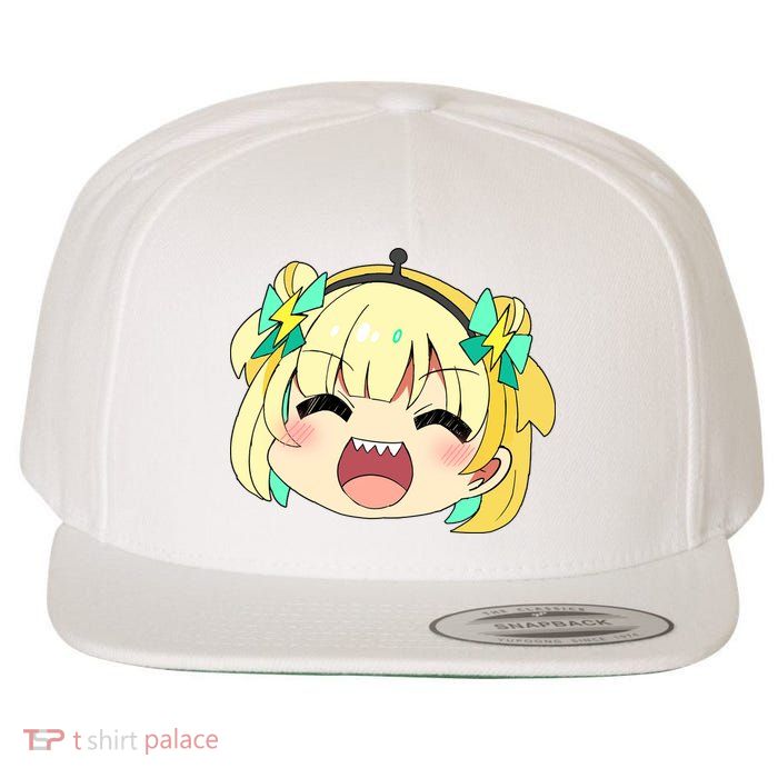 Pikamee Face Wool Snapback Cap