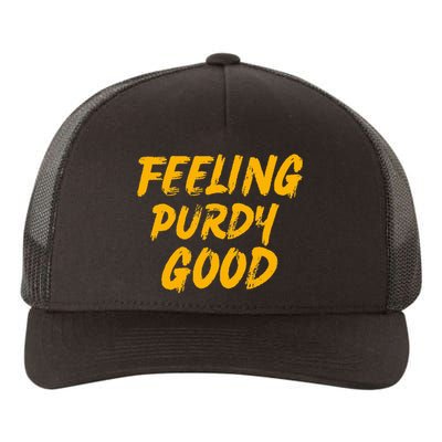 Purdy Feeling Purdy Good Meme Yupoong Adult 5-Panel Trucker Hat