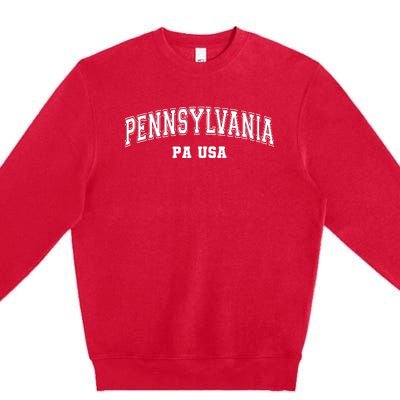 Pennsylvania Funny Premium Crewneck Sweatshirt