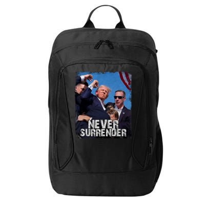 Pray For President Trump Never Surrender City Backpack