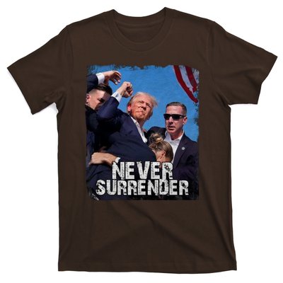 Pray For President Trump Never Surrender T-Shirt