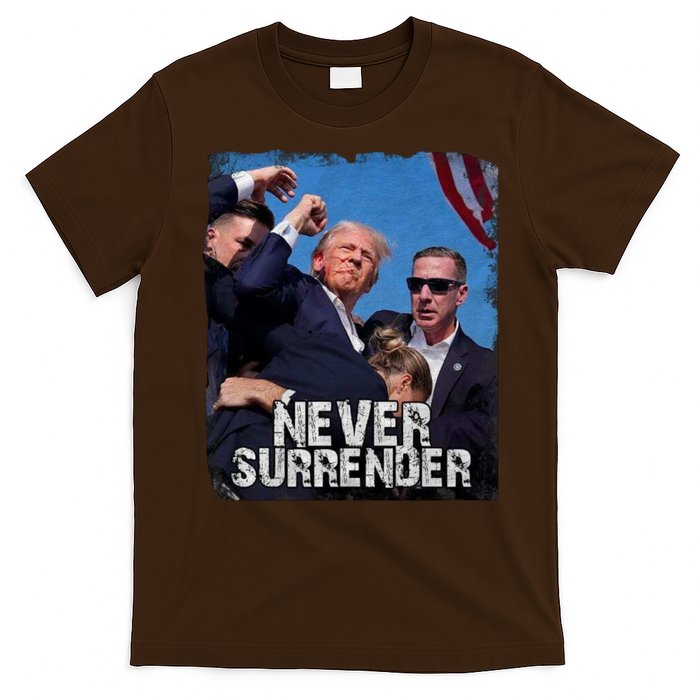 Pray For President Trump Never Surrender T-Shirt