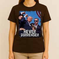 Pray For President Trump Never Surrender T-Shirt