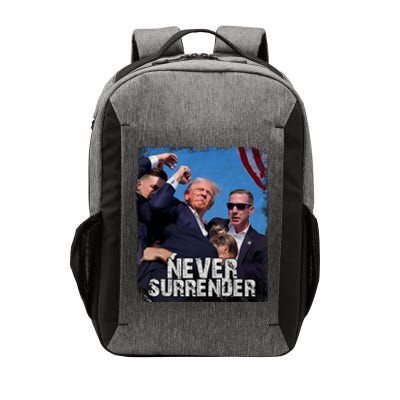 Pray For President Trump Never Surrender Vector Backpack