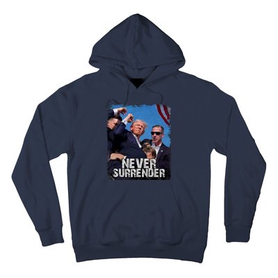 Pray For President Trump Never Surrender Hoodie