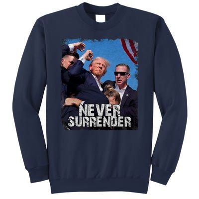 Pray For President Trump Never Surrender Sweatshirt