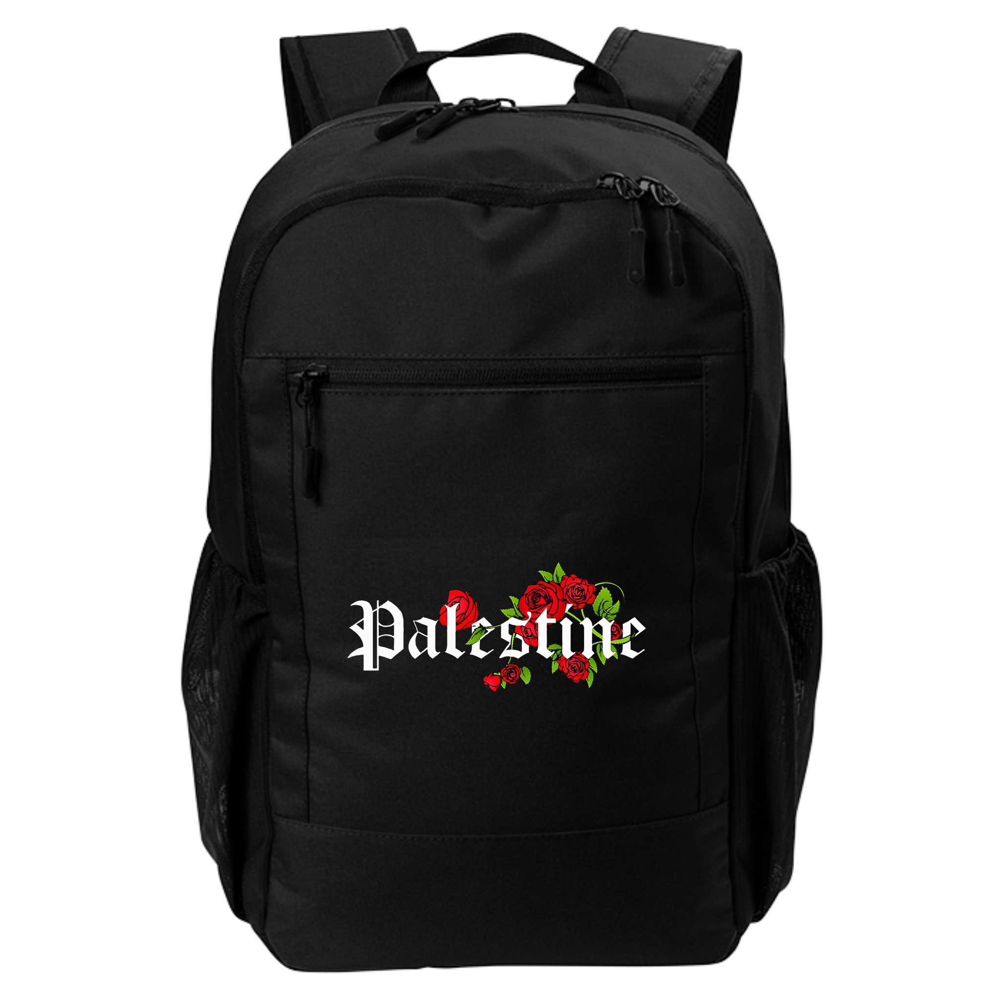 Palestine Free Palestine Free Gaza Palestine Flag Arabic Backpack