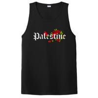 Palestine Free Palestine Free Gaza Palestine Flag Arabic PosiCharge Competitor Tank